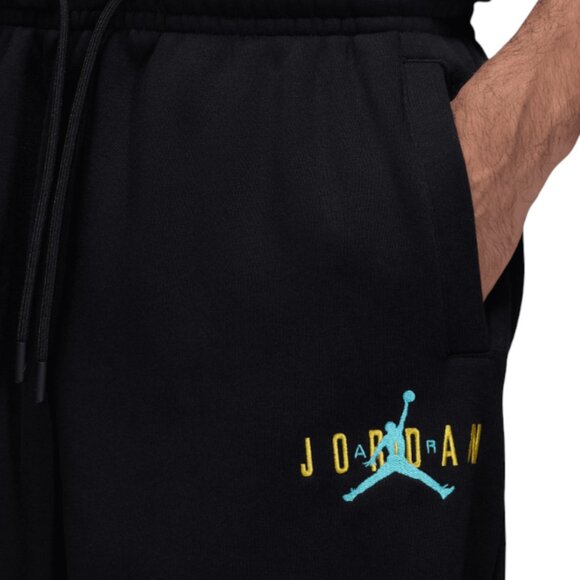 Air Jordan Gamma Blue Embroidered Oversize Baggy Fit Sweat Pants NWT - Picture 2 of 8